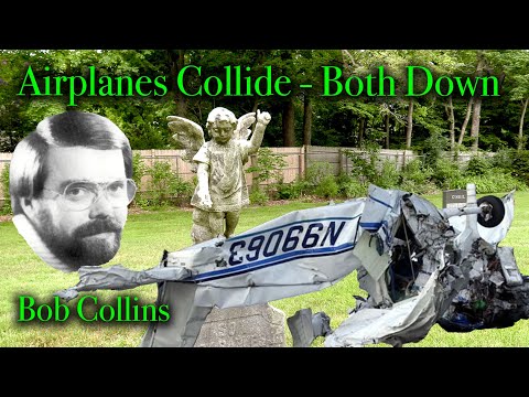 MID-AIR COLLISION - 3 Down, Including Famous Chicago Radioman BOB COLLINS, at Lake Forest Cemetery.