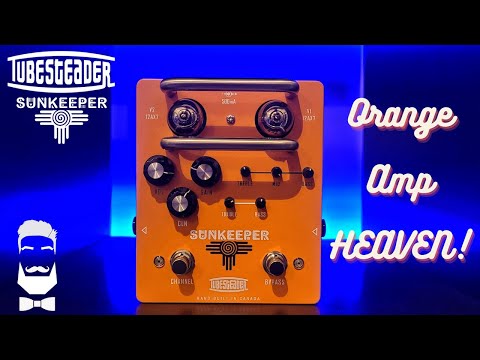 Tubesteader Sunkeeper - Pre-Amp / Overdrive - Dual channel - Orange style image 8