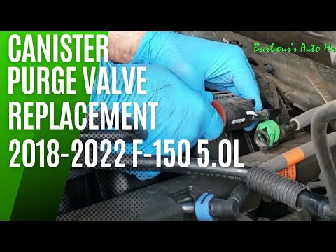 Canister Purge Valve Replacement 2018-2022 F150 5.0L