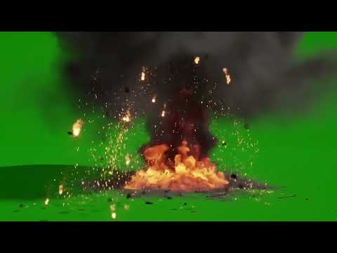 Green Screen Bomb Blast VFX – Free HD Explosion Overlay for Editors (No Copyright)