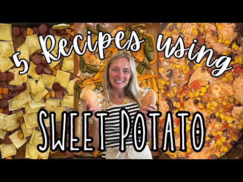 Healthy and SO DELICIOUS! 5 new ways to cook sweet potatoes that you will love!