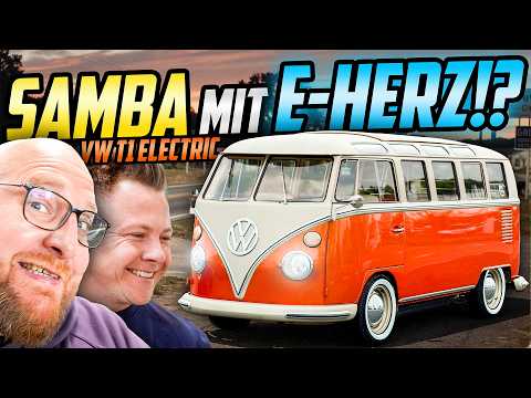 KLASSIKER ohne SEELE oder MEISTERWERK!? - VW T1 Samba Electric - Marco bei Volkswagen Nutzfahrzeuge!
