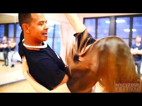 Braz + Lena Eddie + Ebonie  Saturdayyv workshop demo, at NYC Zouk Festival 2017