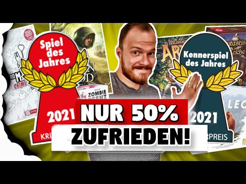 Spiel des Jahres 2021 Gewinner - Ich bin nur zu 50% zufrieden!