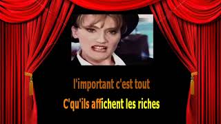Karaoké Patricia Kaas   Regarde les riches