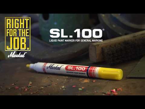 Миниатюра изображения товара Маркер строительный Markal Pocket SL100 / 31240220 (желтый)