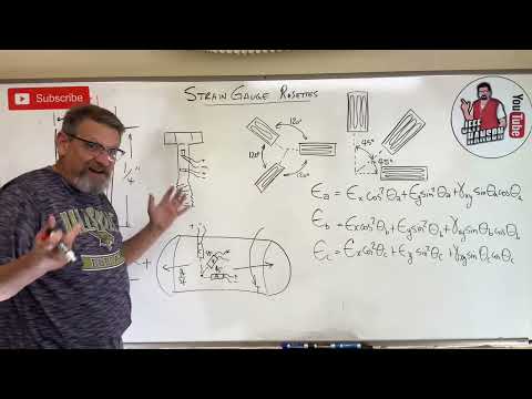 Mechanics of Materials: Lesson 57 - Strain Gauges and Rosettes Explained