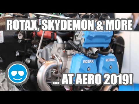Rotax, SkyDemon and uAvionix at Aero 2019 - Flying Microlight and Light Sport Aircraft - S01 E06