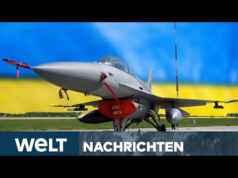 PUTINS KRIEG: F-16 für die Ukraine? London und Den Haag initiieren Kampfjet-Koalition | WELT Stream