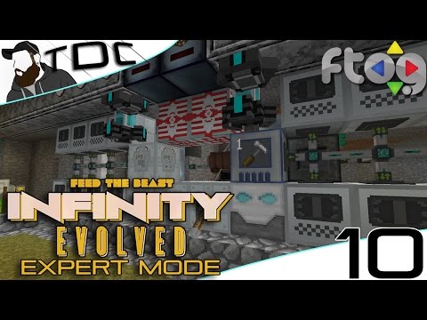 MINECRAFT MODS FTB Infinity Evolved | UU-MATTER PRODUCTION! | Episode 10 (EXPERT MODE FTOG SMP)
