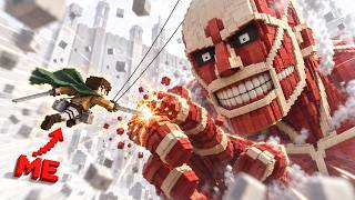 HOLY SH*T, I Just Made An ATTACK ON TITAN Game w/ Claude