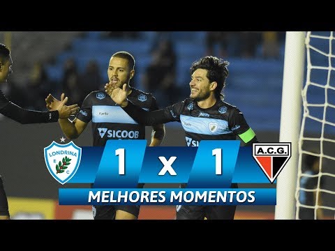 MELHORES MOMENTOS - LONDRINA 1 X 1 ATLÉTICO GOIANIENSE