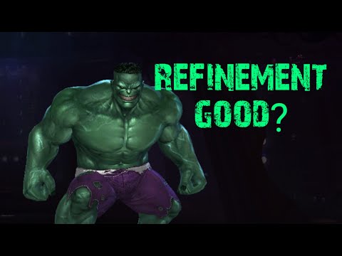 Hulk surprised me with refinement 😳 (pvp test)