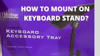 Video thumbnail for [Tutorial] KSA8585 How to mount on keyboard stand (round pipe) by JustinLSCMusic
