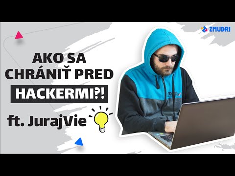 Vieš sa chrániť pred hackermi? 😎│ft. JurajVie│Zmudri.sk