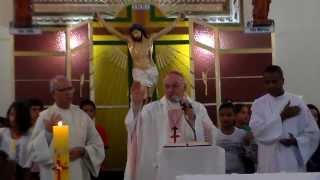 preview picture of video 'Benção final - Dom Francisco, Missa em Rio Claro'