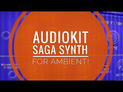 Ambient iPad Jam using AudioKit Saga Synth, PaulXStretch, sqsl Temp, Alteza (See Pinned Comment!)
