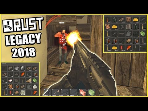 Old School RUST Raids! - How to Play Rust Legacy 2018 - Rich Bases ( Rust PvP Raiding + Tutorial ) Video