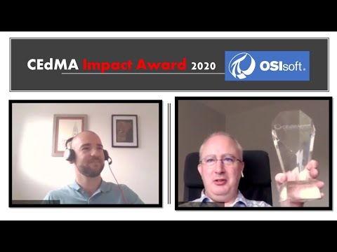 OSIsoft is awarded the CEdMA Impact Award for 2020