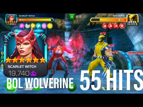 Scarlet Witch Sigil Vs Wolverine Rol • 6 Star Rank 3 • Mcoc • Marvel Contest of Champions