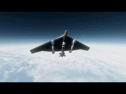 Orbital launch from an aircraft - KSP RSS