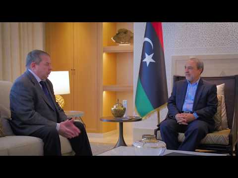 لقاء رئيس المجلس الأعلى للدولة بالسفير الروسي لدى ليبيا‎