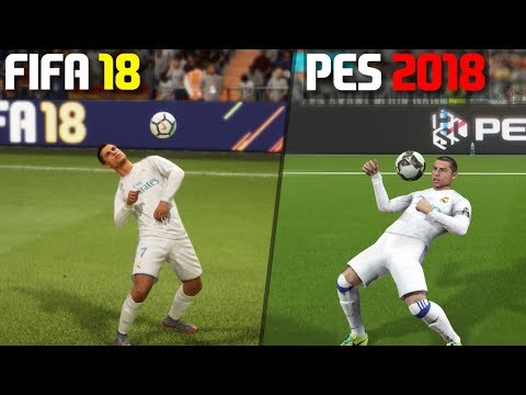 FIFA 18 vs PES 2018 | Skill Moves Comparison