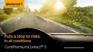 Continental ContiPremiumContact 5 (195/60R15 88H) - відео 8