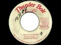 SUGAR MINOTT - Palavin spree + version (1983 Thunderbolt)