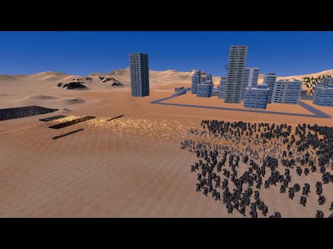 20000 Zombie Army VS Spartan Legion |Ultimate Epic Battle Simulator