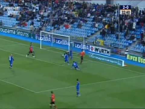 Liga 2009 : J15 : Getafe - Majorque : 4-1