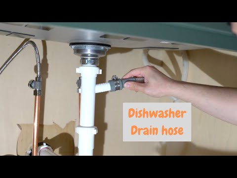 How To Attach Dishwasher Drain Hose to Sink Tailpiece