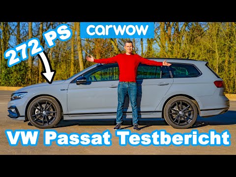 New VW Passat tested: Is the Passat R-Line a "cheap Audi RS4"?