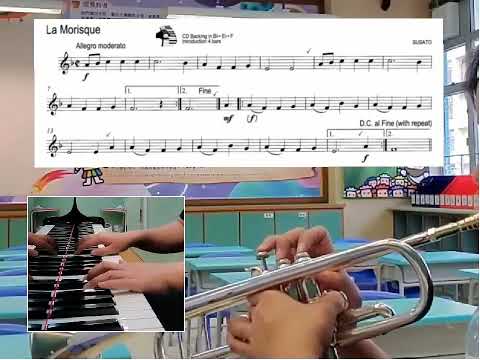 (Syl. 2023) Trumpet G1A7 La Morisque, by Susato