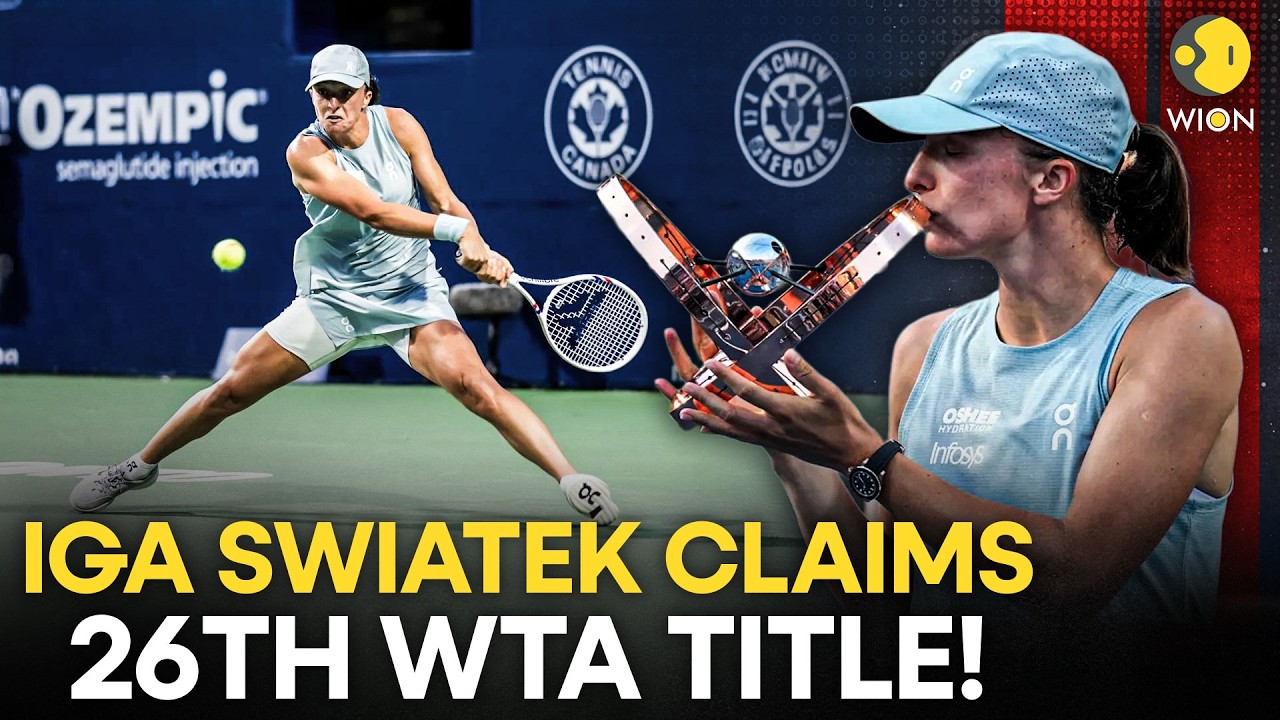 Toronto Open: Iga Swiatek Beats Elena Rybakina To Claim Her 26th WTA Title | WION Originals
