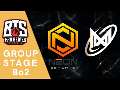 NEON ESPORTS vs NIGMA GALAXY SEA - DOTA 2 HIGHLIGHTS - GROUP STAGE - BTS PRO SERIES 11 (SEA)