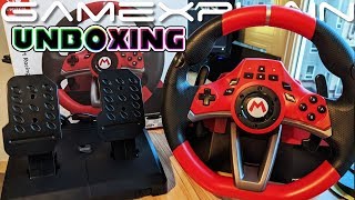 Mario Kart Racing Wheel Pro Deluxe UNBOXING (+ Mini Wheel!)