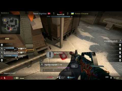 DreamHack Winter 2014: NaVi vs DIG G2 | Natus Vincere vs Team Dignitas G2 (28.11.2014)