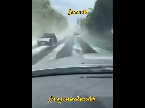 #granizo #sarandi #riograndedosul #tempestade 23/11/25