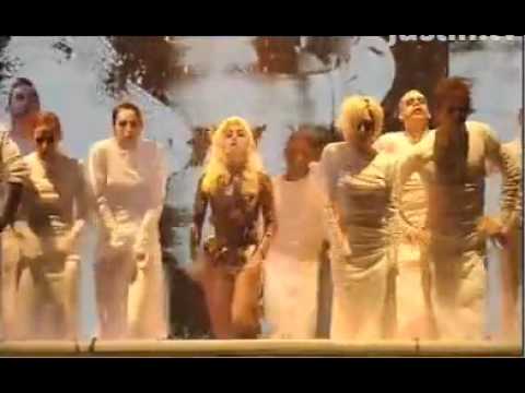 Lady GaGa Performing Bad Romance in X Factor