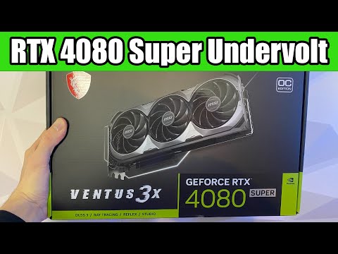 Undervolt your RTX 4080 Super for more FPS and Lower Temperature! - Tutorial