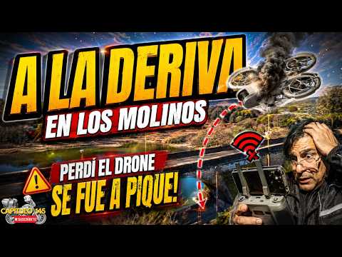 A LA DERIVA. PERDÍ el DRONE y CASI NO LA CUENTO #motovlog #fyp #travel