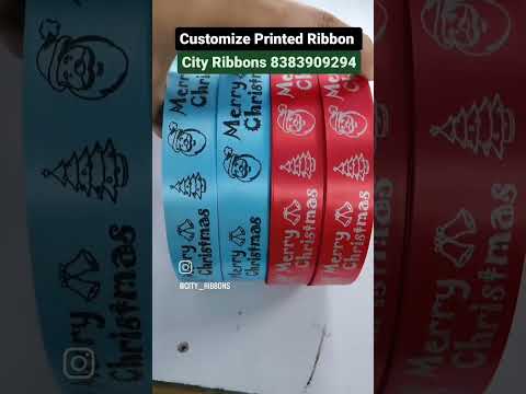 City Ribbons - Manufacturer of Custom Printed Ribbon & Printed Satin ...