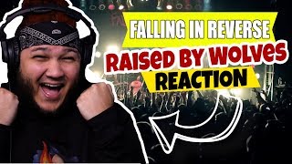 DID HE DISS HIS BAND?! Falling In Reverse - Raised By Wolves (REACTION) | iamsickflowz