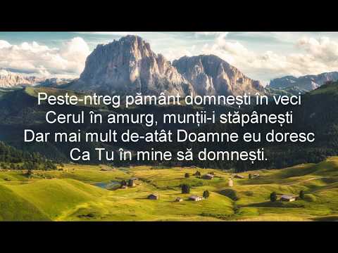 Peste-ntreg Pământ domneşti în veci. - video