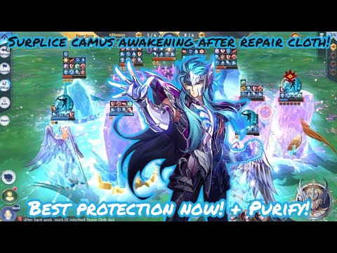 Saint Seiya: Awakening (KOTZ) - Surplice Camus Awakened After Repair Cloth! The Best Protection Now!