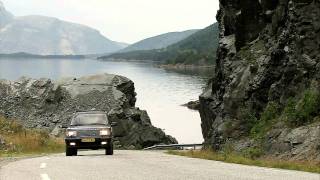 preview picture of video 'landrover driving at fjordcoast Norway'