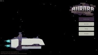 AuroraRL - Alpha 0.5.0 Gameplay A Retro Styled Space Exploration Roguelike