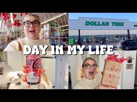 DOLLAR TREE SHOPPING, VALENTINE’S GOODIE BAGS + NEW DIET COKE FLAVOR ALERT! VLOG