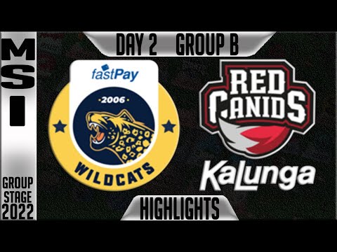 IW vs RED Highlights | MSI 2022 Day 2 Group B | Fastpay Wildcats vs Red Canids